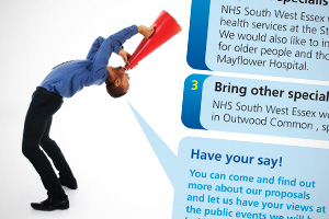 NHS public consultation advert