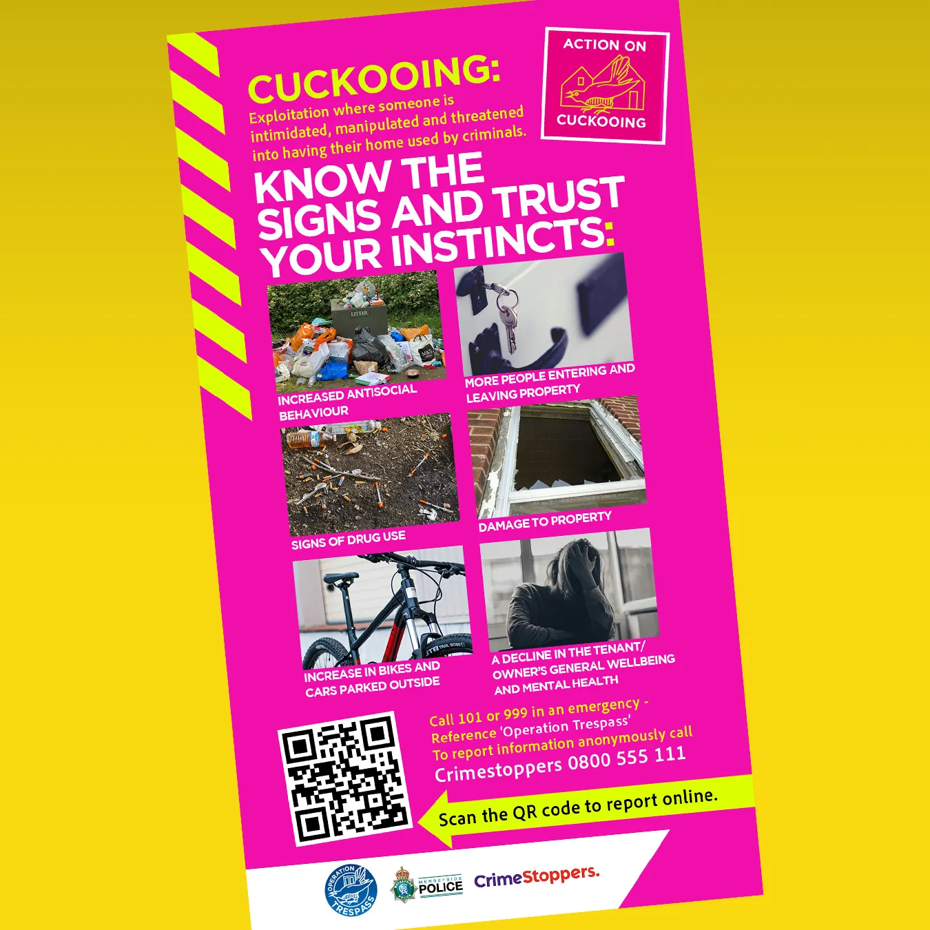 Clear channel graphics for Essex Police