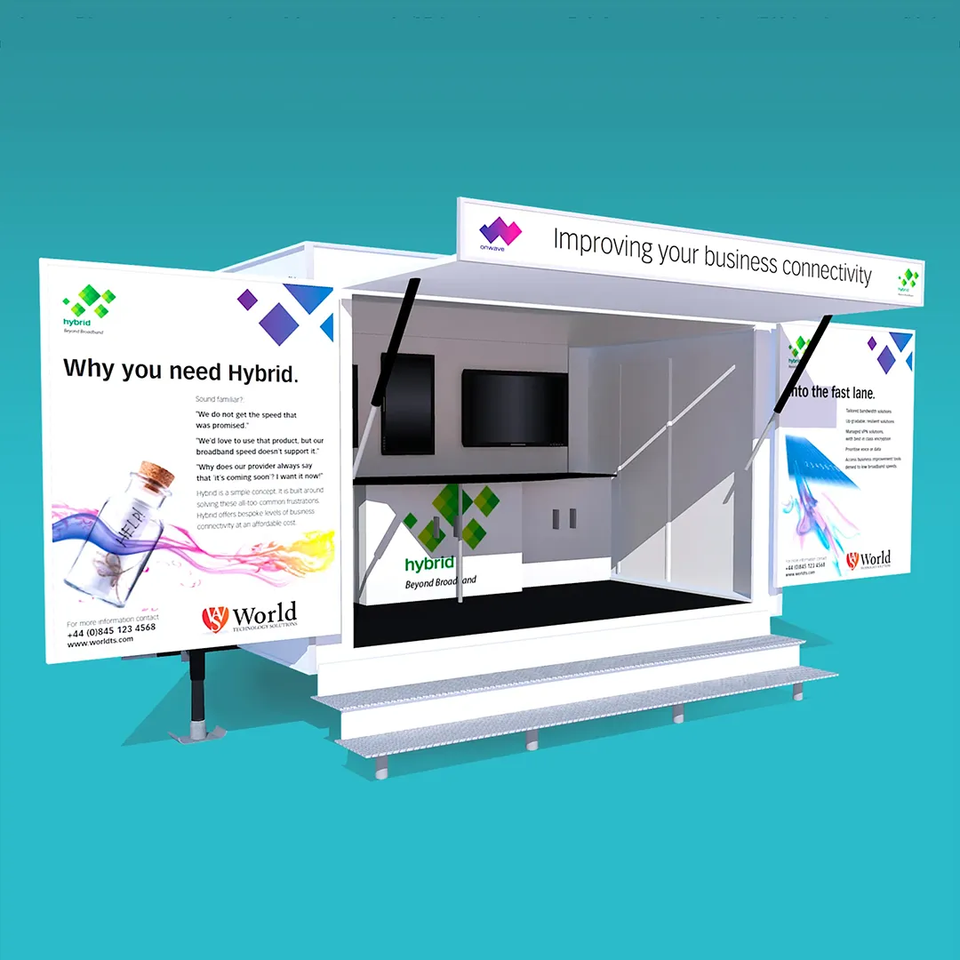 Exhibition trailer for Hybrid