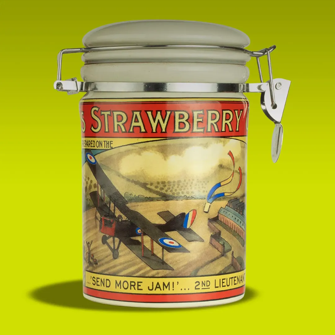 Original illustration for 'Send More Jam' jar