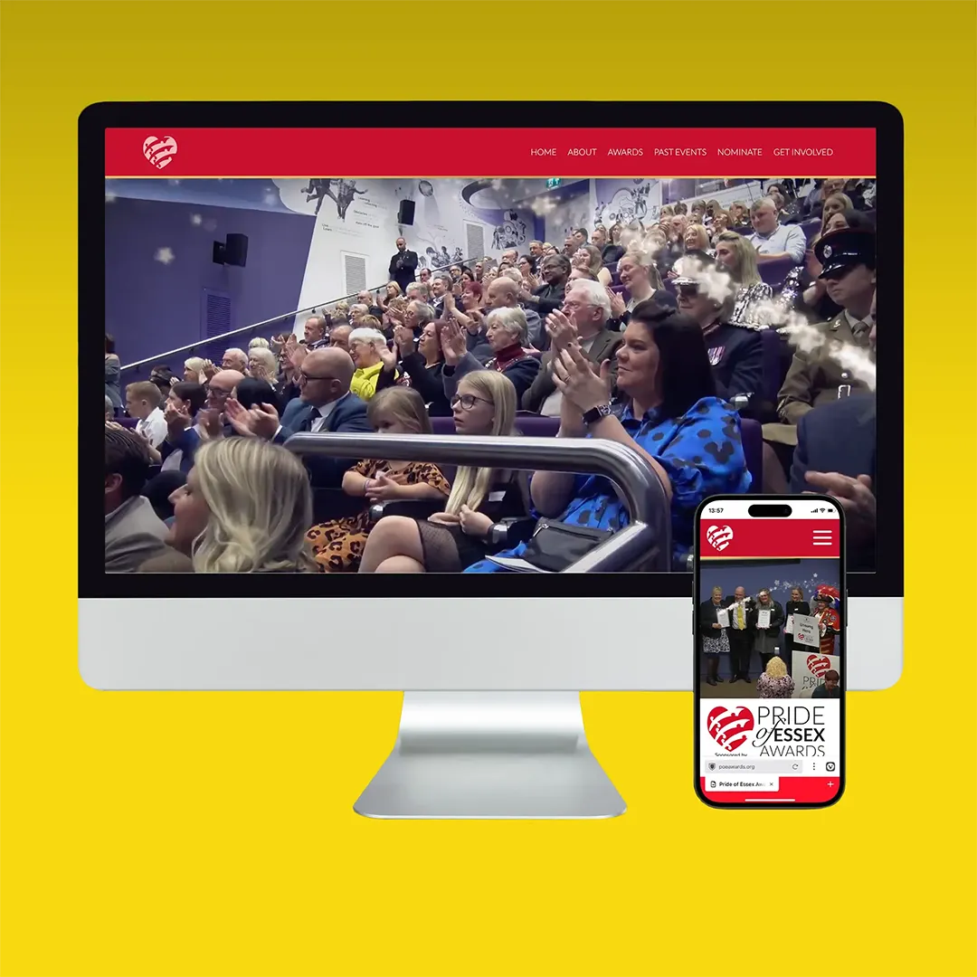 Developing a new brand identity for the Pride of Essex Awards