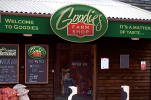 Goodies Shop Signage